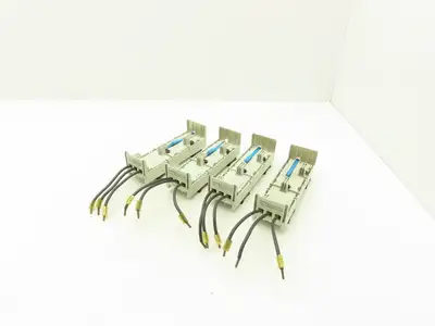 Siemens 8US1 261-6NA00 Buss Bar Adapter 600V No. 8 Wire Lot of 4