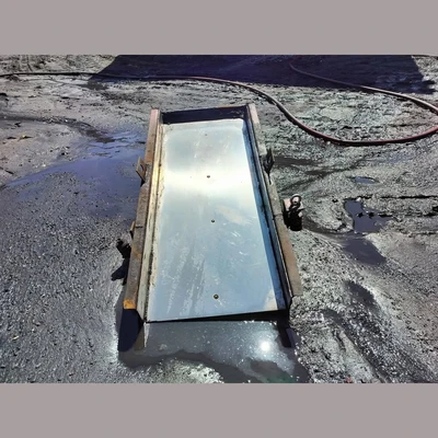 Syntron 29in Wide x 6ft Long Vibrating Pan Feeder