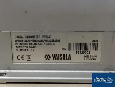 Used Vaisala Vaisala PTB330 BAROCAP Digital Barometer, 500-1100 hPa, 0-5V Output Miscellaneous Laboratory Equipment Michigan US | Federal Equipment Company #1506012