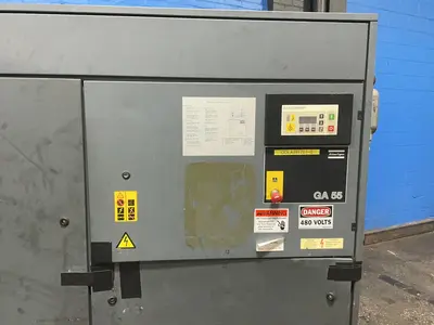 Used ATLAS COPCO GA55 Rotary Screw & Sliding Vane Air Compressors Ohio US | HGR 24 #1568452
