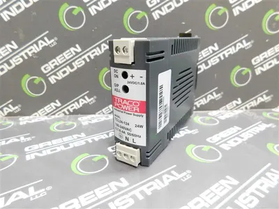 Traco Power TCL24-124 Power Supply In 24W 100-240VAC  Out 24VDC/1.0A New