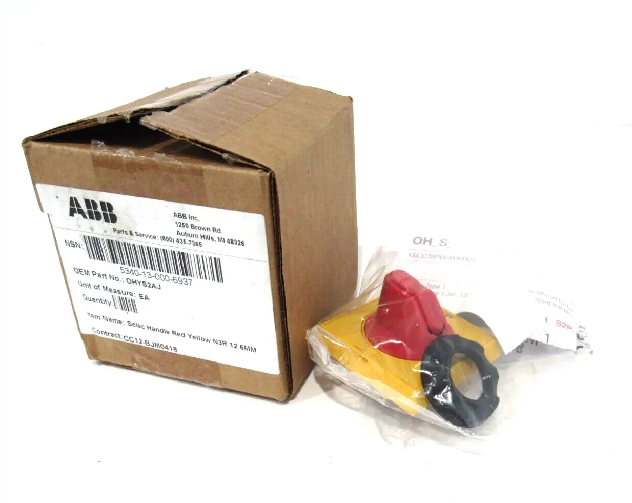 NEW ABB OHYS2AJ SELECT HANDLE