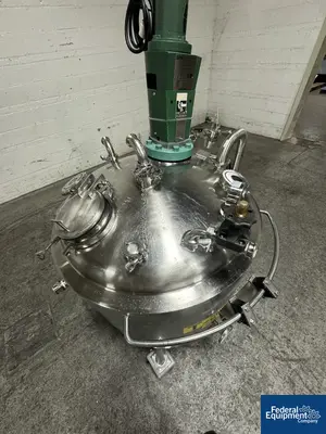 USED Precision 500 Liter Precision Stainless Reactor, 316 S/S, 45/100#