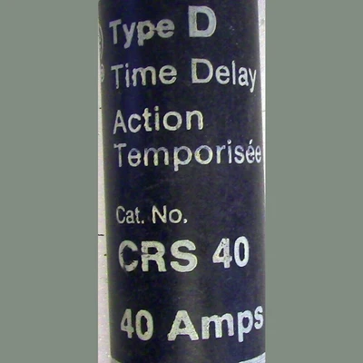 Gould 40 Amp Type D Fuse