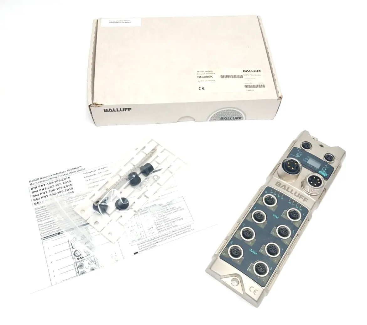 New | in-Stock Balluff BNI PNT-305-105-Z015, BNI005K Industrial Controls Michigan US | Maverick Industrial Sales #1502210