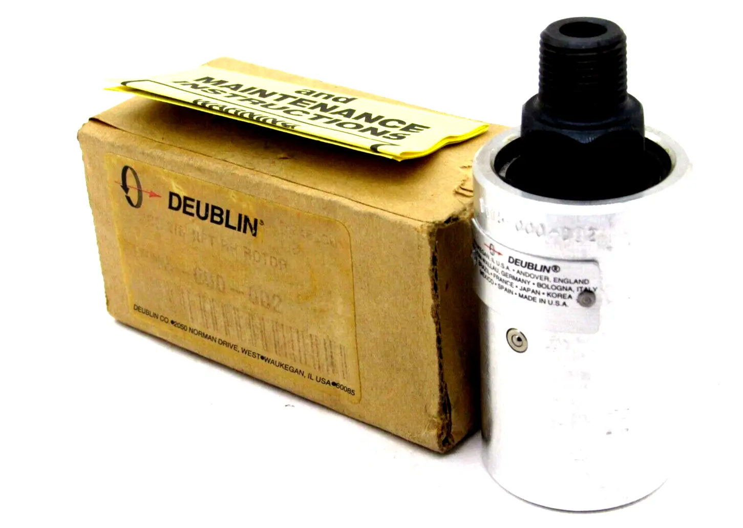 NEW DEUBLIN 1115-000-002 ROTARY UNION 1115000002