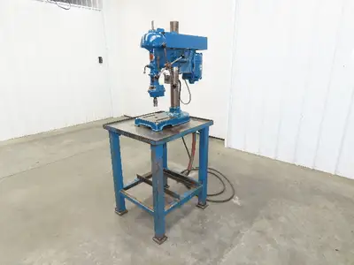 Walker Turner Drill Press Ettco Tapping Head 1/4" Steel Capacity 230/460V 3Ph