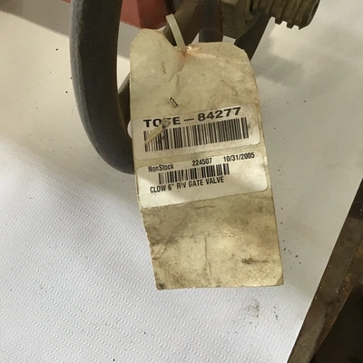 Clow 84277-224507 Iron Flanged Resilient Wedge RW Gate Valve 6″