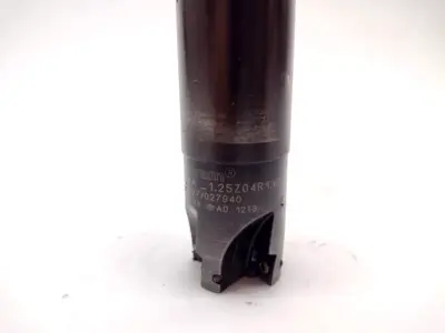 C7690VA12WA _1.25Z04R1.60 | Stellram C7690VA12WA 1.25Z04R1.60 Weldon Shank Fine Pitch Milling Cutter 027940 - Used