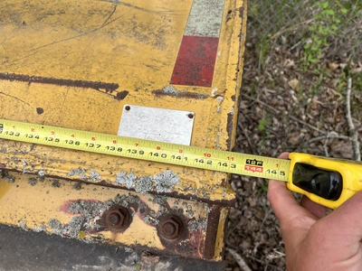 Grader Wing with mount.