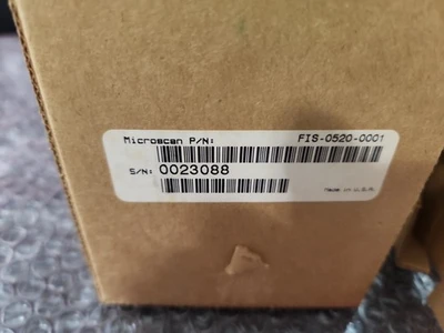 NEW MICROSCAN FIS-0520-0001