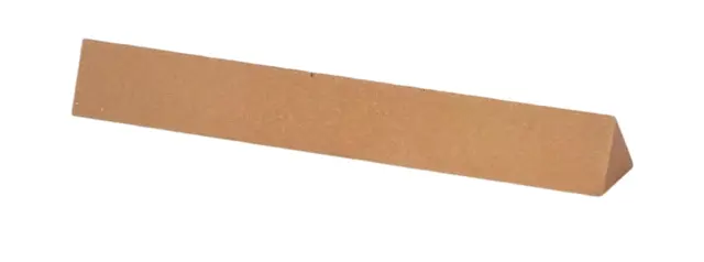Norton 1/2" x 6" India File Triangular 320 Grit Fine Aluminum Oxide 5 Pack