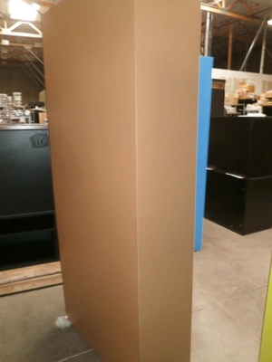 Custom Brown  Design Storage Unit Design Furniture 34"X16"X80" 5 Shelves