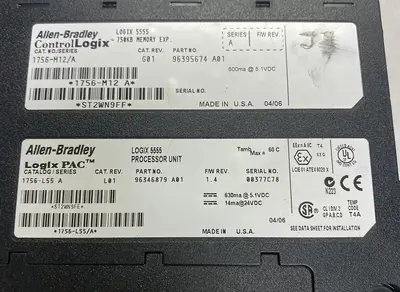 Used ALLEN-BRADLEY 1756-L55 Industrial Controls Ohio US | Surplus Asset Holdings #1236834
