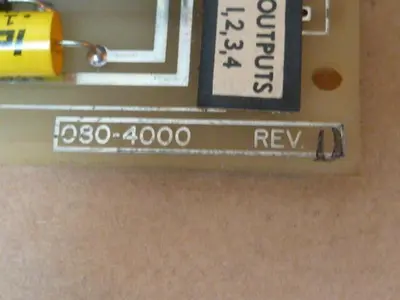 USED SCI 080-4000 REV D