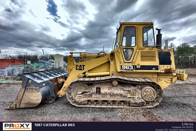 Used 1987 CATERPILLAR 963 Compact Track Loaders Pennsylvania US | Proxy Equipment #1378181