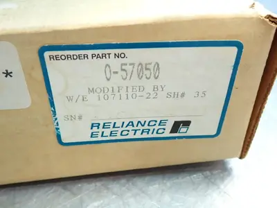 NEW RELIANCE ELECTRIC 057050