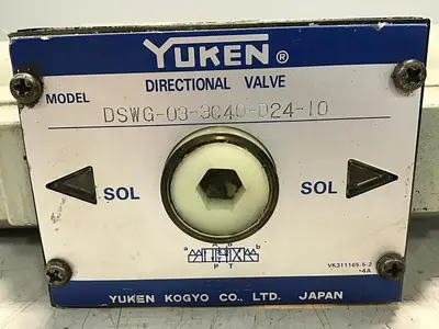 USED YUKEN DSWG-03-3C40-D24-10