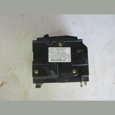 Square D 2 Pole Breaker
