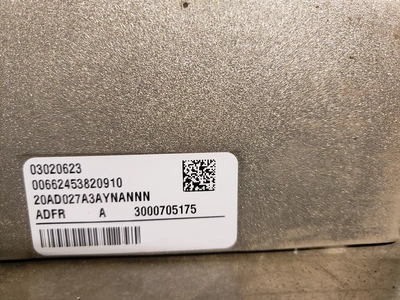 USED ALLEN BRADLEY /CAT NO.: 20AD027A3AYNANNN