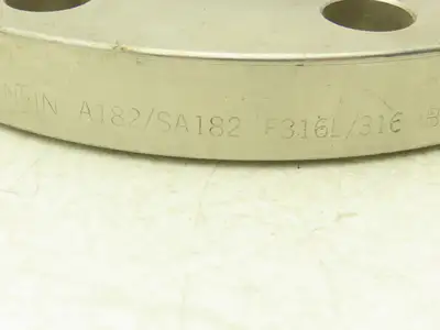 Enlin 316L Stainless Pipe Flange 3-1/2" Socket Weld 8-Bolt Class 150