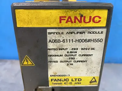 Used FANUC A06B6111H006#H550 Spindle Drives Ohio US | HGR 24 #1335290