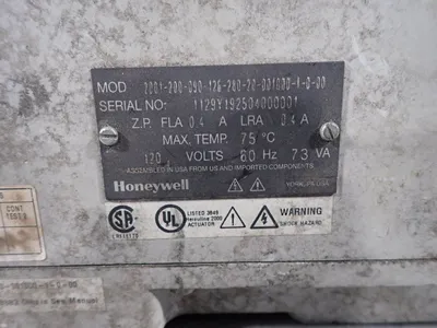 USED HONEYWELL 2001200090126280200010001000
