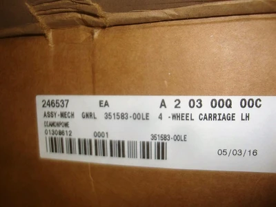 Diamond Power International 351583-00LE Carriage