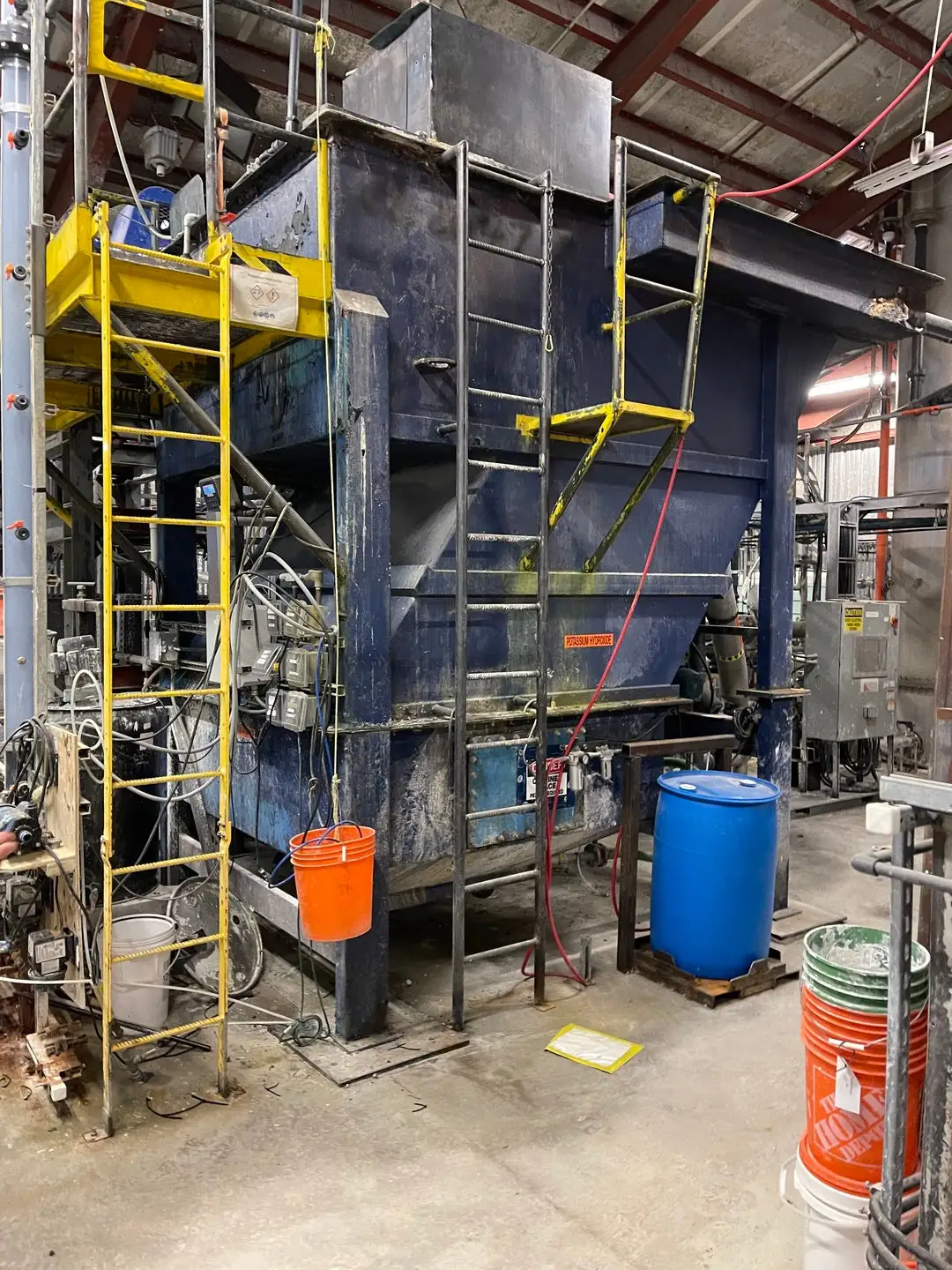 Clarifier 155" x 110" x 149"