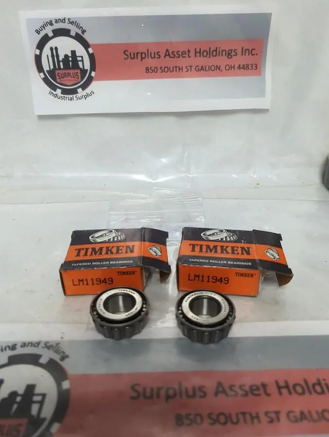 New | in-Stock TIMKEN LM11949 Industrial Controls Ohio US | Surplus Asset Holdings #1399534