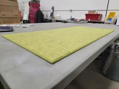 47"x23"x0.5" Acoustic Ceiling Tile (Box of 12)