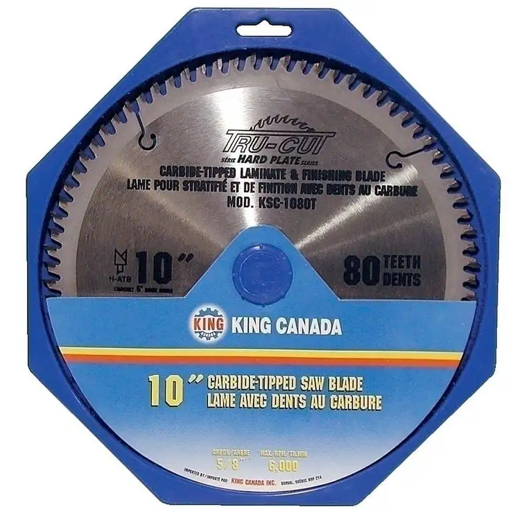 New | in-Stock KING CANADA KSC-1080T Woodworking Saws British Columbia CA | Lenmark #272125