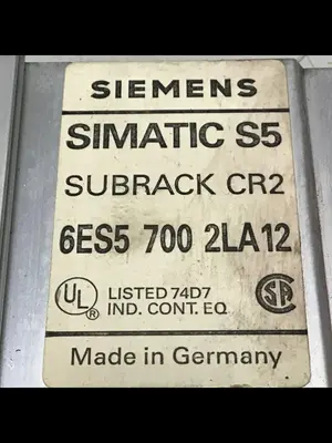 USED SIEMENS 6ES5 700-2LA12