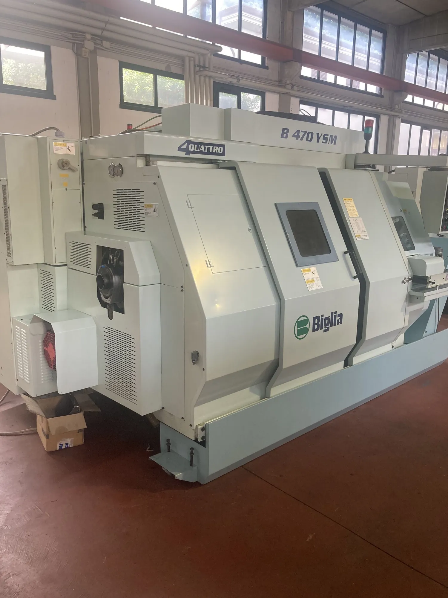 Used BIGLIA B470YSM ASA8" CNC Lathes | Gamba Macchine Srl #1282069