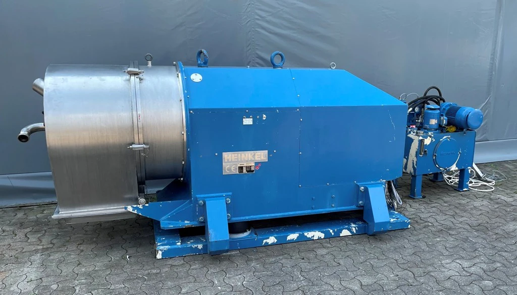 Heinkel HF 600 Inverting Filter centrifuge, 316SS.