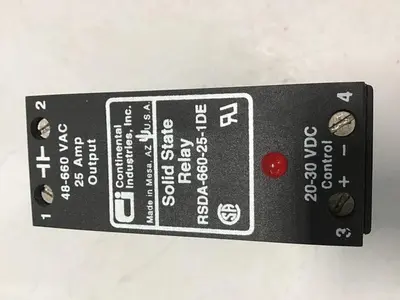 USED CONTINENTAL INDUSTRIES RSDA-660-25-1DE