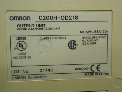 USED OMRON C200HOD218