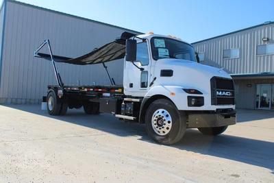 New | in-Stock 2025 MACK MD6 Rolloff Trucks Texas US | Roll Off Truck World #1491916