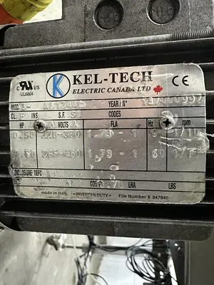 Kel-Tech Conveyor (No Plate)