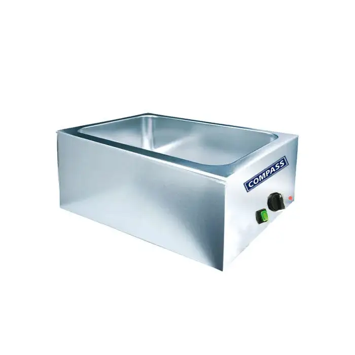 Compass Electric Food Warmer Model B – Full Size, 3.5 Qt, Stainless Steel, 120V