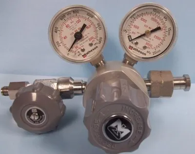 QTY. 1. MATHESON HIGH PURITY ALUMINUM GAS REGULATO...