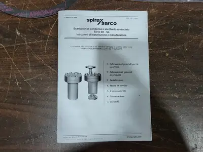 Spare Parts For SKF/SLF70 Inverted Bucket Steam Trap