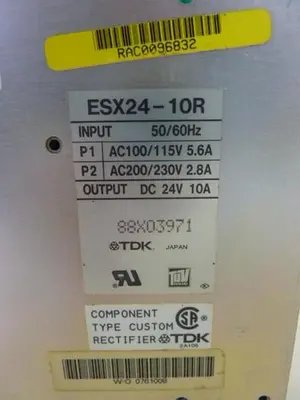 Used TDK ESX24-10R Power Supplies Michigan US | Ideal Machinery #1277174