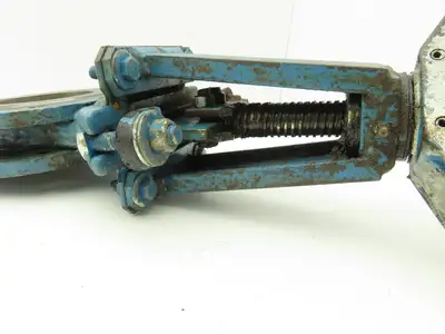 DeZurik 827 Flanged 3" Knife Gate Valve 316SS Rising Stem Metal Seat