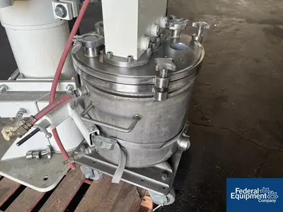 USED Cowles 5 Gal Morehouse Cowles Triple Shaft Vacuum Mixer, Model VIscomax 3V-5-5-3X