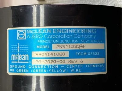 New | in-Stock 2020 MCLEAN 7162-0592 HVAC Parts and Equipment Ohio US | Surplus Asset Holdings #1412905