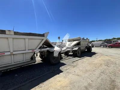 Used 1986 FRUEHAUF DES-FL1-M11A Dump Trailers California US | Lillo Machinery #1458272