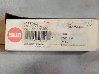 USED SUN HYDRAULICS CBEG-LJN