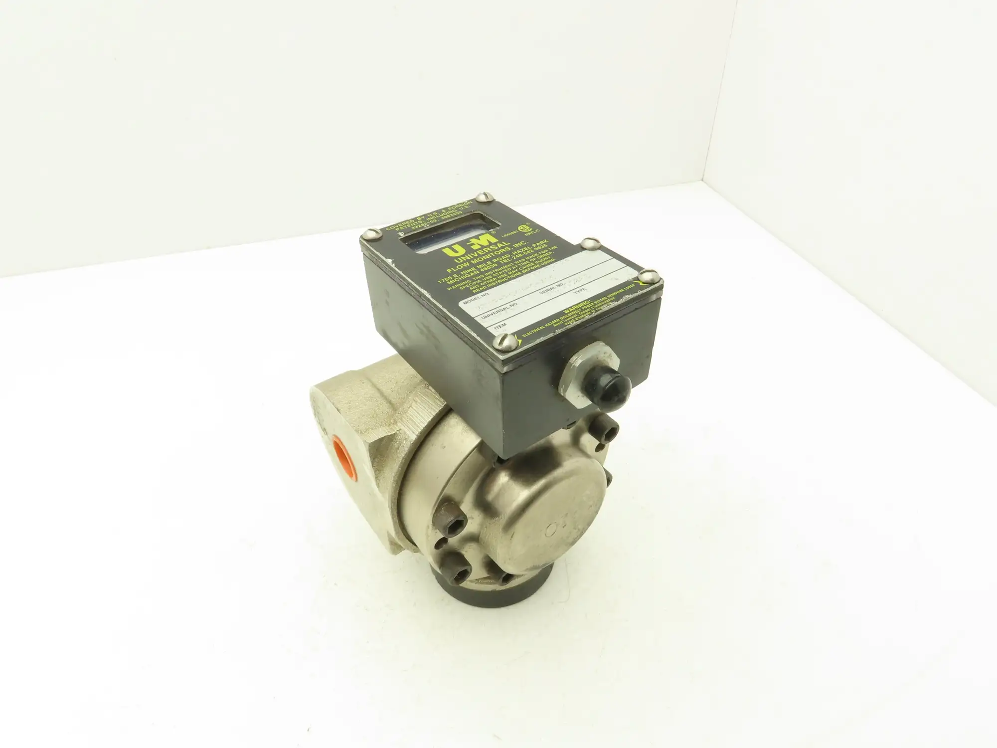 UFM MH-NSF10GM-6-32V1.0M3WR-PC4M-C-Z86 Flow Meter 3/4" NPT 0-10 GPM Stainless