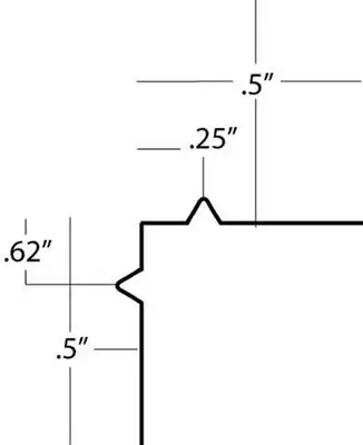12 Stand x 1-1/4″ x 4-1/8″ ENGEL Rollformer